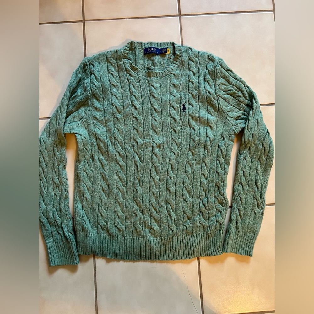 Polo Ralph Lauren Cotton Cable Knit Sweater
